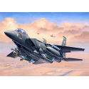 Revell Plastic ModelKit letadlo 03972 - F-15E Strike Eagle & Bombs (1:144)