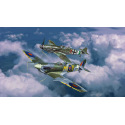 Revell ModelSet Flugzeug 63710 - Bf109G-10 & Spitfire Mk.In (1:72)