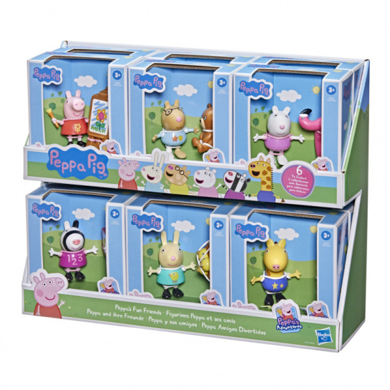 Hasbro PRASÁTKO PEPPA FIGURKY PEPPINI KAMARÁDI