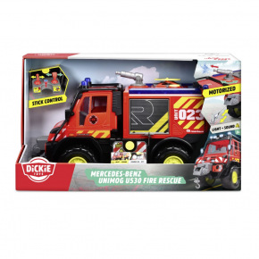 Dickie Hasičské auto Unimog U530 50 cm, svetlo, zvuk
