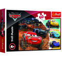 Trefl Puzzle Disney Cars 3/McQueen mit Freunden 33x22cm 60 Teile in Schachtel 21x14x4cm