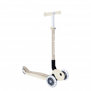 GLOBBER Roller Globber Primo Foldable Lights, Kokosnuss