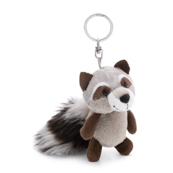 NICI Schlüsselanhänger Waschbär Lenno 10cm, GRÜN