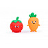 Hape Veggie Pals Bath Splashers