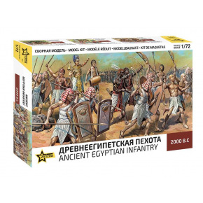Zvezda Wargames (AoB) figurky 8051 - Egyptian Infantry (1:72)