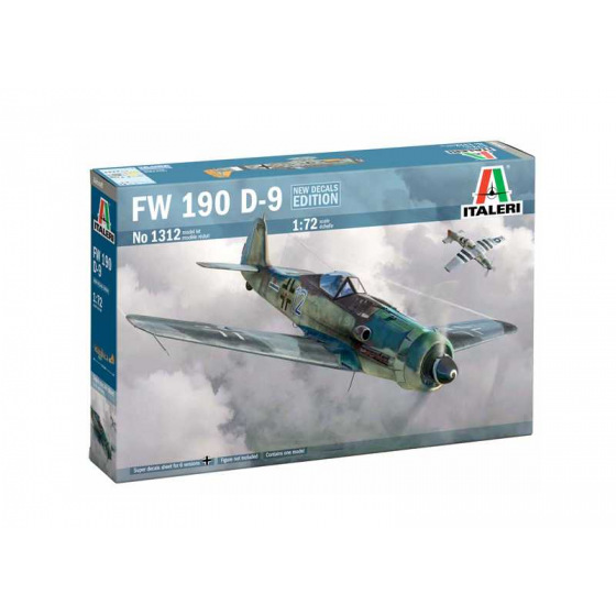 Italeri Model Kit letadlo 1312 - FOCKE WULF FW-190 D-9 (1:72)