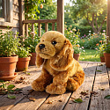 Rappa Pluszowy pies cocker spaniel 23 cm ECO-FRIENDLY