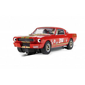 Autíčko GT SCALEXTRIC C4658 - Shelby GT350H - Red and Gold (1:32)