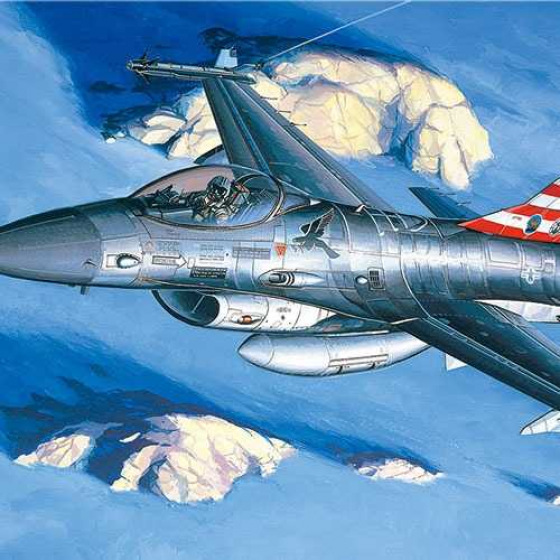 Academy Model Kit letadlo 12259 - F-16A/C (1:48)
