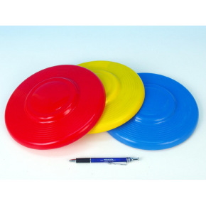 LORI Lietajúci tanier plast priemer 23cm asst 3 farby od 12 mesiacov
