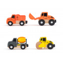 Woody Sada aut - Stavební stroje, 12ks