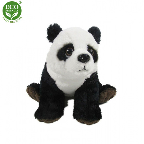 Rappa Plyšová panda 18 cm ECO-FRIENDLY