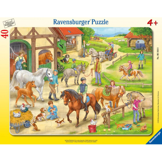 Ravensburger Na koňské farmě 40 dílků