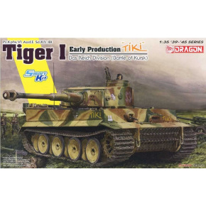 Dragon Model Kit tank 6885 - Tiger I Early Production "TiKi" Das Reich Division (Battle of Kharkov) (SMART KIT)(1:35)