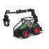 Bburago - FARMLAND, Lesní traktor se 3 kládami Fendt 1050 Vario, 10 cm