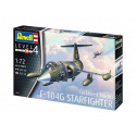 Revell Plastic ModelKit letadlo 03904 - F-104G Starfighter (1:72)