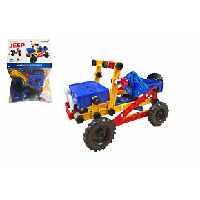 Kaden Stavebnice Variant Mini Jeep v sáčku 22x37cm