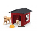 Schleich 42722 Psie búda so zlatým retrieverom