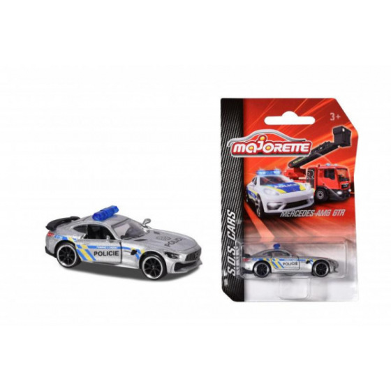 Majorette Auto Polizeiauto aus Metall, tschechische Version