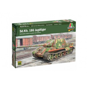Italeri Wargames tank 15770 - Sd.Kfz. 186 Jagdtiger (1:56)