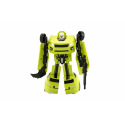 Teddies Roboter/Auto Transformer Kunststoff 18cm sortiert in 4 Farben in Schachtel 19x22x6cm