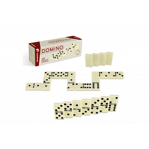Bonaparte Domino společenská hra 28ks v krabičce 19x5x6,5cm Bonaparte Domino společenská hra 28ks v krabičce 19x5x6,5cm