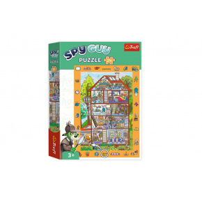 Trefl Puzzle Spy Guy - V dome 13,4 x18, 9cm 24 dielikov v krabici 23x33x6cm