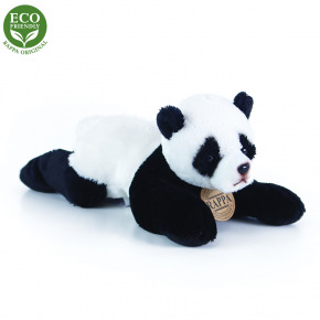 Rappa Plyšová panda ležiaca 18 cm ECO-FRIENDLY
