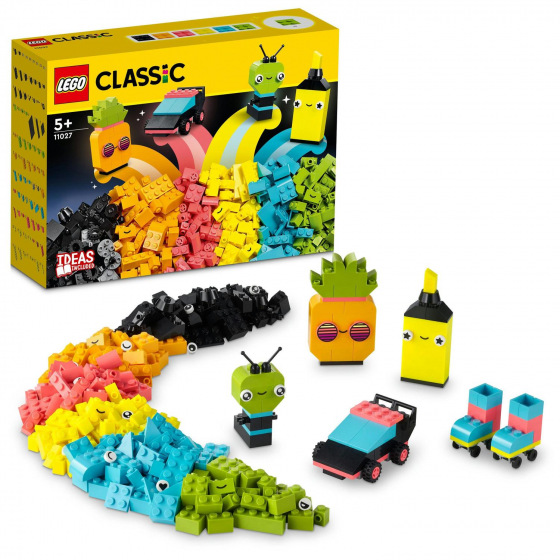 LEGO Classic 11027 Neonowa kreatywna zabawa