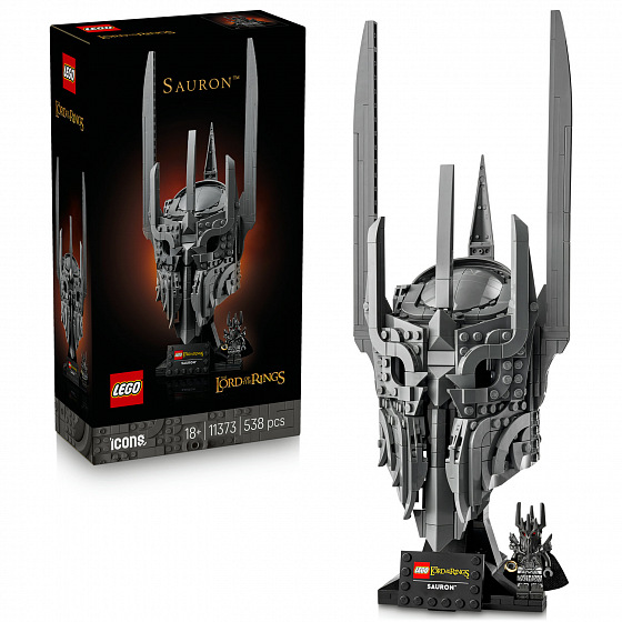 LEGO Icons 11373 Władca Pierścieni: Hełm Saurona