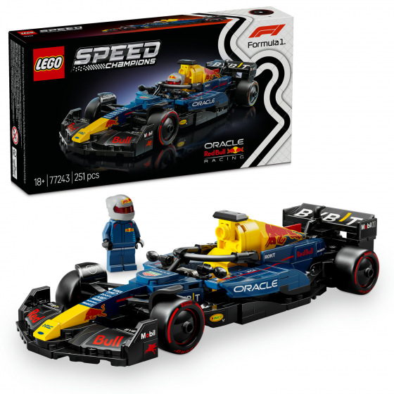 LEGO Speed Champions 77243 Oracle Red Bull Racing RB20 F1® Samochód wyścigowy