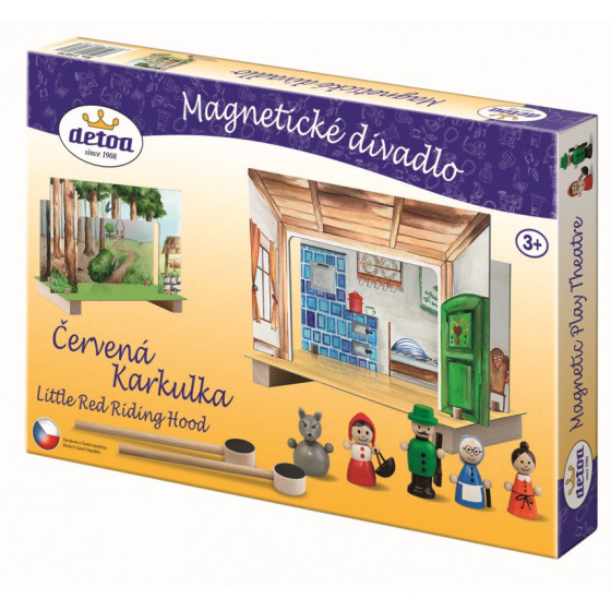 Detoa Teatr Magnetyczny Czerwony Kapturek