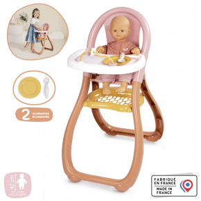 Smoby Baby Nurse Jídelní židlička pro panenky