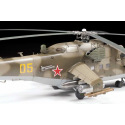 Zvezda Modellbausatz Hubschrauber 4823 - MIL-Mi 24 V/VP (1:48)