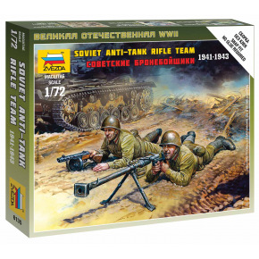 Zvezda Wargames (WWII) figurky 6135 - Soviet Anti-Tank team (1:72)