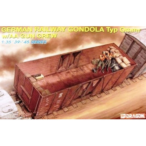 Dragon Model Kit Wagon 6086 - GERMAN RAILWAY GONDOLA (1:35)