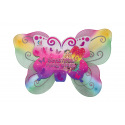 Teddies Křídla motýlí nylon 44x32cm v sáčku karneval