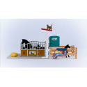 Schleich 42611 Box pro koně s klisnou a hříbětem