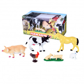 Rappa Zvieratá farma 6 ks v krabici