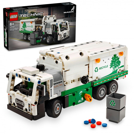 LEGO Technic 42167 Popelářský vůz Mack® LR Electric