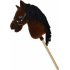 STEPPOS Premium Hobby Horse Lucky dunkelbraun 70cm
