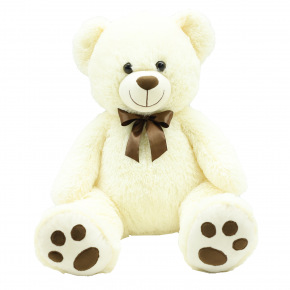 Mac Toys STEPPOS Plyšový medvídek krémový 60 cm