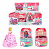 Teddies Sliz/hmota - vytvoř si šaty princezny s flitry 2 druhy v plastové krabičce 7x10cm 12ks v boxu