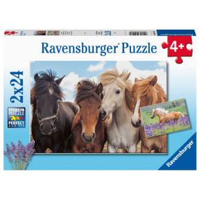 Ravensburger Zdjęcia koni 2x24 elementy