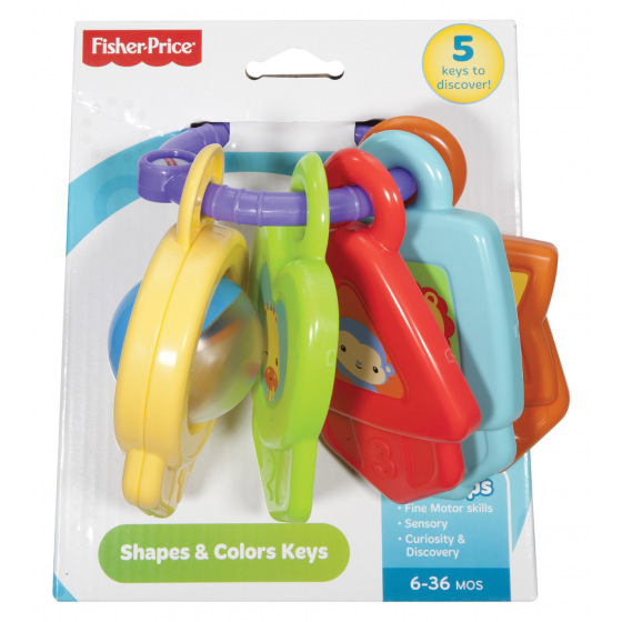 FISHER PRICE BAREVNÉ KLÍČKY CMY40