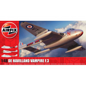 Airfix Classic Kit letadlo A06107 - de Havilland Vampire F.3 (1:48)