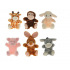 Teddies Maňásek Zvířátko plyš 30cm asst 6 druhů