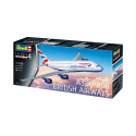 Revell Plastic ModelKit letadlo 03922 - A380-800 British Airways (1:144)