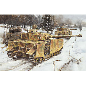 Dragon Model Kit tank 6556 - Pz.Kpfw.IV Ausf.J MID PRODUCTION (AUGUST-SEPTEMBER 1944) (SMART KIT) (1:35)