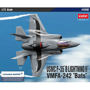 Model Kit samolotu 12592 - USMC F-35B LIGHTNING II VMFA-242 "B (1:72)